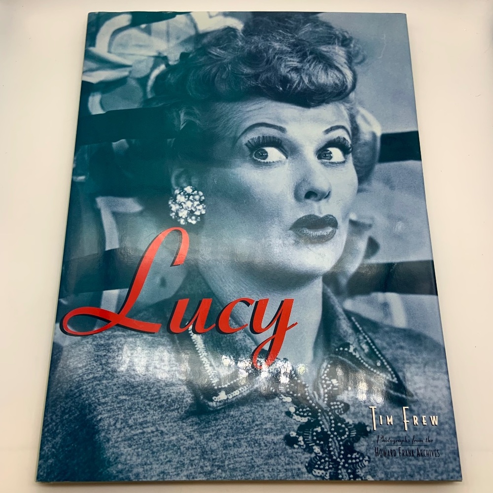 Vintage I Love Lucy Lucille Ball Lucy: A Life In Pictures Hardcover By Tim Frew